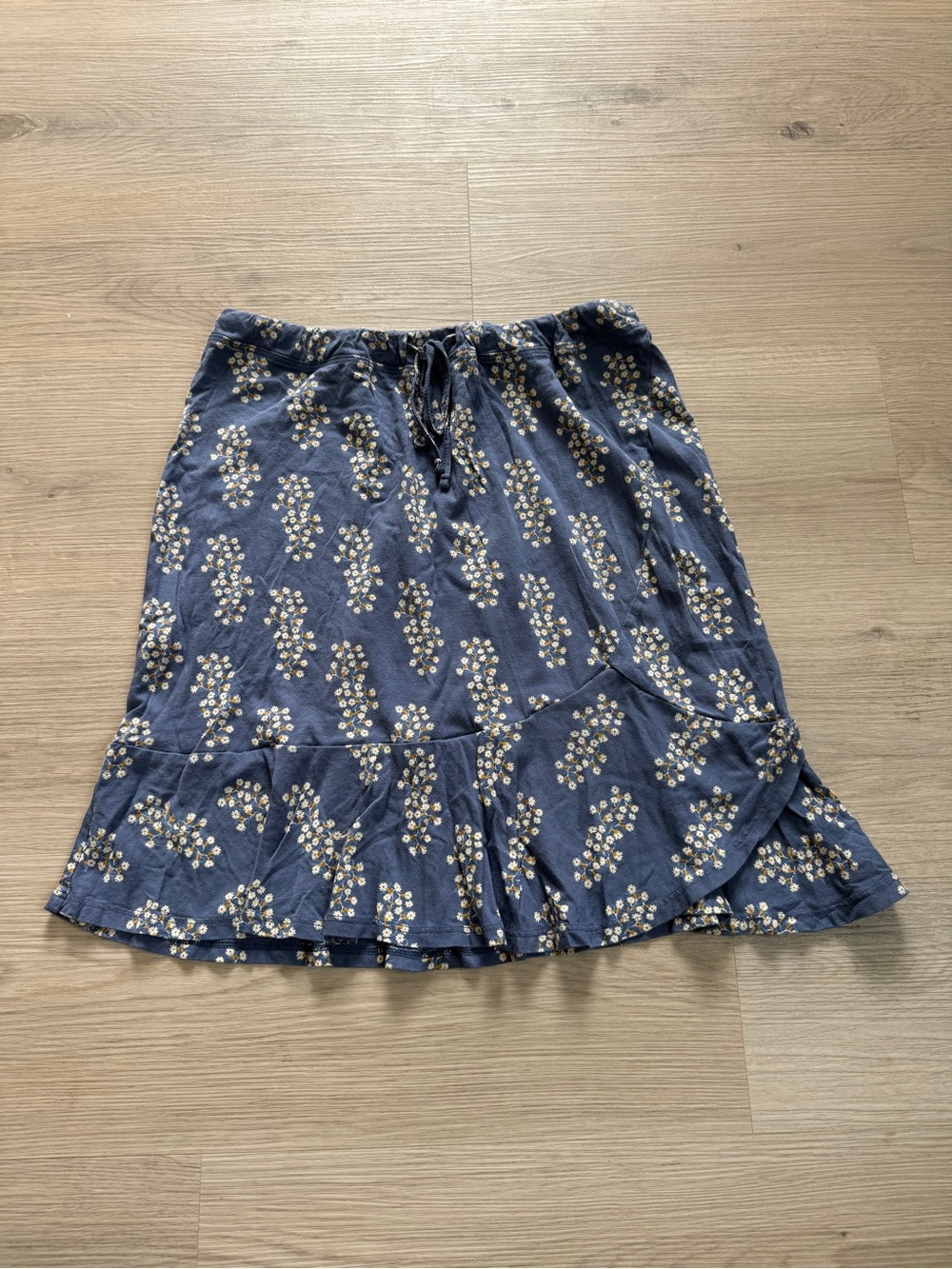 Patagonia Lithia blue floral convertible skirt dress boho hiking outdoors